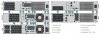 GT UPS M, tower/rack 2U, 1000VA/900W, LCD, USB